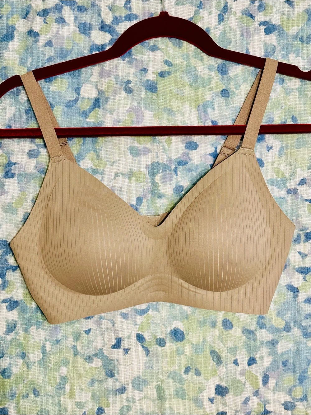 Sister Hood Wireless Comfort Bra Nude Beige Seamless Full Coverage XL